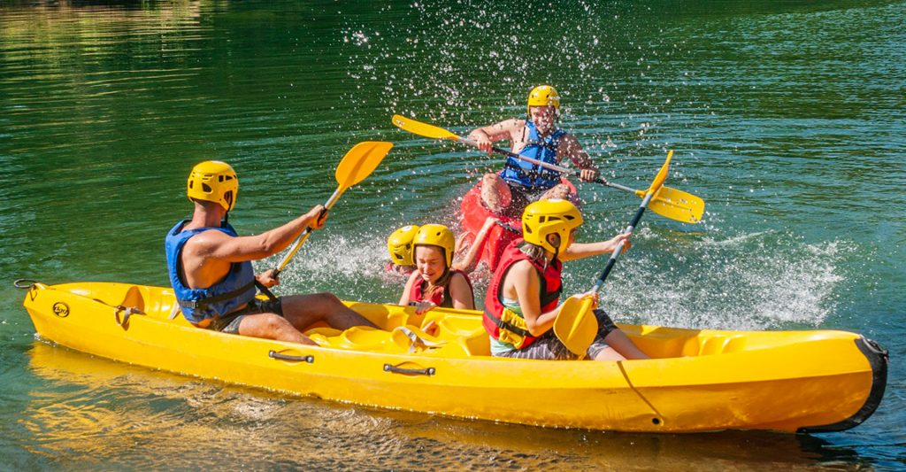 Profitez de la base canoë du camping des Gorges du Tarn